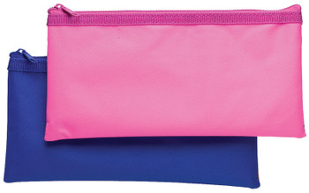 Small Flat Nylon Coloured Pencil Case