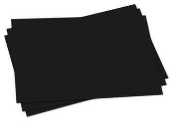 Pack of 50 A3 Black Sugar Paper
