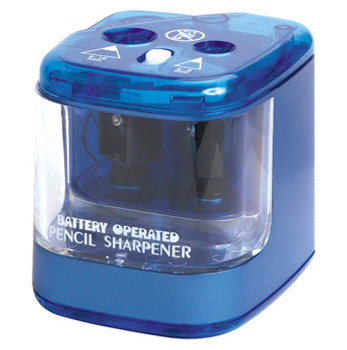 Double Hole Battery Powered Pencil Sharpener