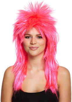 Pink Glam Rock Wig