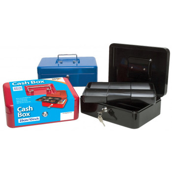 25cm (10") Metal Cash Box