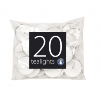 Pack of 20 Tealight Candles Pack of 20 Tealight Candles