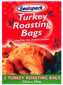 Pack of 2 Turkey Roasting Bags 52cm x 58cm Pack of 2 Turkey Roasting Bags 52cm x 58cm