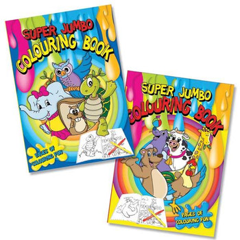 Super Jumbo Colouring Book