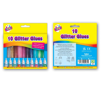 Glitter Glue 10 Pack