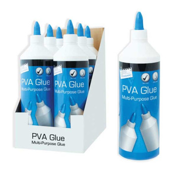 Just Stationery PVA Glue 500ml - White