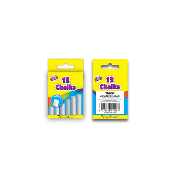 Stephens Chalk Sticks Pack of 12 White