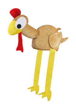 Adult Turkey With Head & Legs Hat Adult Turkey With Head & Legs Hat