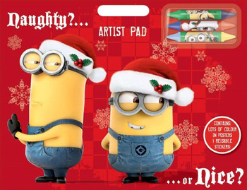 Despicable Me Christmas Artist Pad