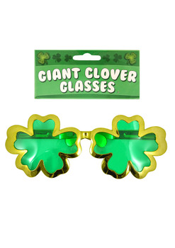 Giant Glasses 28cm St Patrick's Day