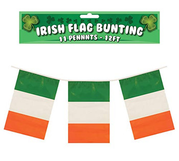 Ireland Flag Bunting 4m (11 Flags) Ireland Flag Bunting 4m (11 Flags)