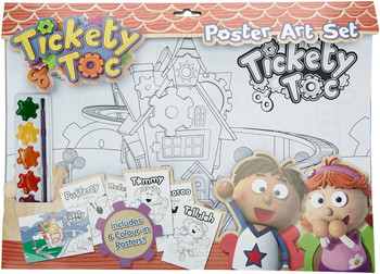 Tickety Toc Poster Art Set