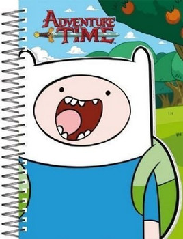 A5 Adventure Time Die-Cut Notebook