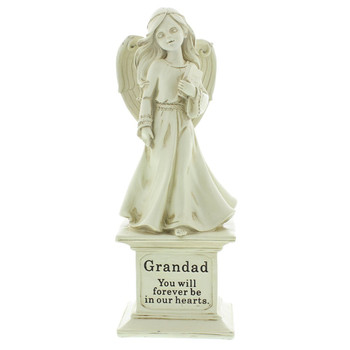 Graveside Memorial Angel Figurine - Grandad