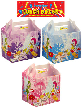 Pack of 6 Fairy Design Lunch Boxes