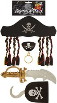 Pirate Set 5 Piece with 36cm Sword Child