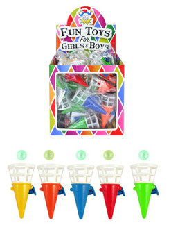 Pack of 48 Game Click Catch 7cm Assorted Colours