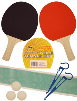 Table Tennis Set With 2 Bats 3 Balls 1 Net