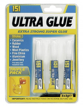 Triple Pack Extra Strong Ultra Glue