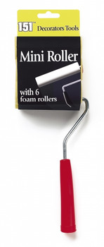 Mini Roller with 6 Foam Rollers