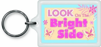 Look On Bright Side Sentimental Keyring