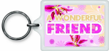 Wonderful Friend Sentimental Keyring