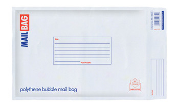 Pack of 10 Medium Polythene Bubble Mail Bags 210 x 335mm Pack of 10 Medium Polythene Bubble Mail Bags 210 x 335mm