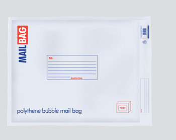 Pack of 10 Jumbo Polythene Bubble Mail Bags 500 x 650mm