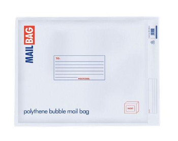 Pack of 10 Jumbo Polythene Bubble Mail Bags 500 x 650mm