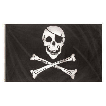 Jolly Roger Flag 5ft X 3ft