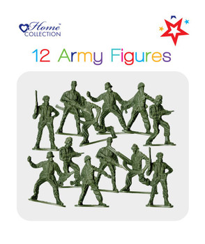 Pack of 12 Army Figures