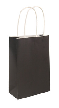 Pack of 24 Black Party Bags with Handles