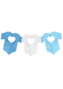 Decoration Garland Baby Grow Blue 2.6m