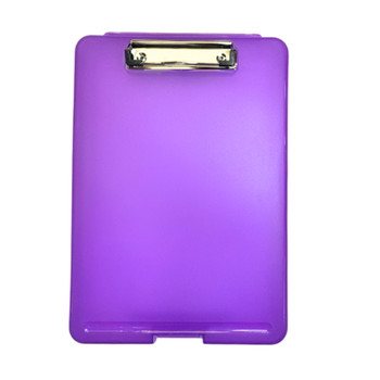 A4 Purple Clipboard Box File - Storage Filing Case A4 Purple Clipboard Box File - Storage Filing Case