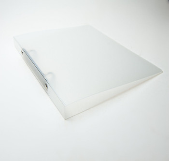 A5 Slim Clear Translucent Ringbinder - Filing Ring Binder Storage