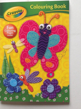 Crayola Colouring Book - butterfly