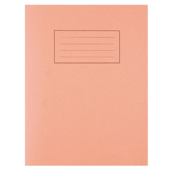 Pack of 100 9"x7" Orange 5mm Square Inner Exercise Books Pack of 100 9"x7" Orange 5mm Square Inner Exercise Books