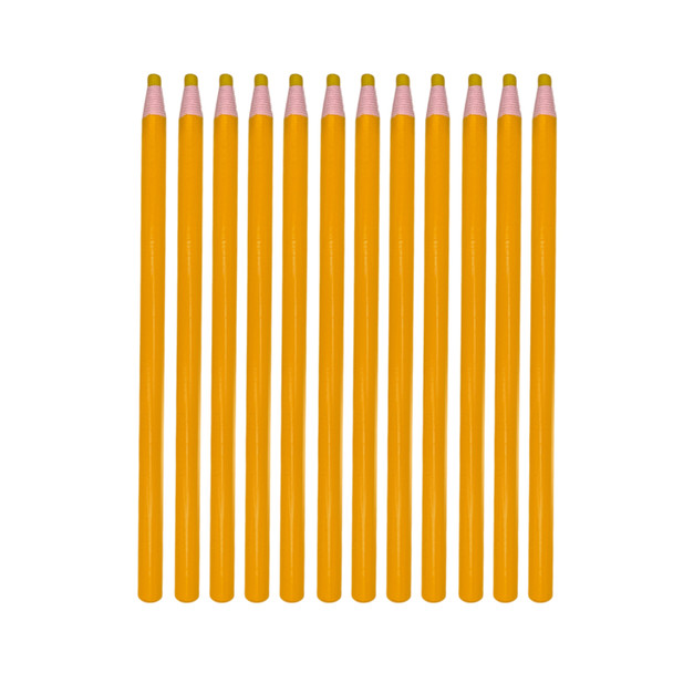 Pack of 12 Yellow Chinagraph Pencils