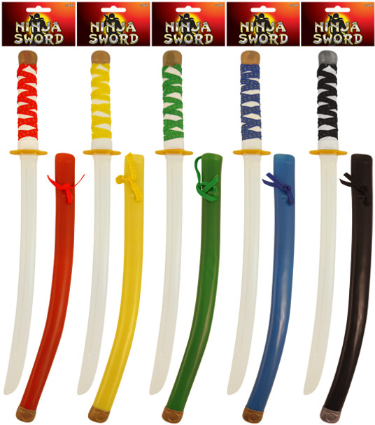 Pack of 12 ninja katana sword