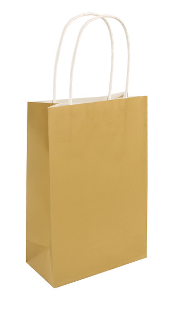Gold Bag with Handle