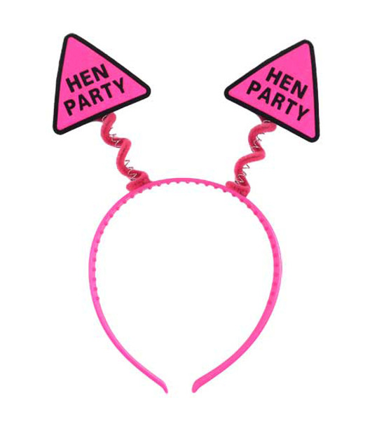 HEAD BOPPER HOT PINK HEN PARTY