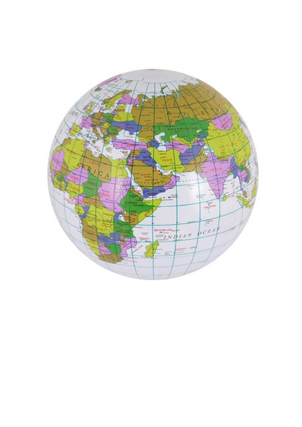 INFLATABLE GLOBE 40CM