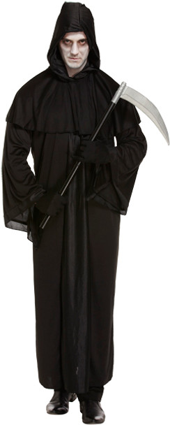 Adult Grim Reaper Death Fancy Dress Up Costume