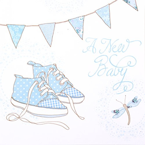 Simon Elvin new baby boy announcement cards - 6 cards with envelopes