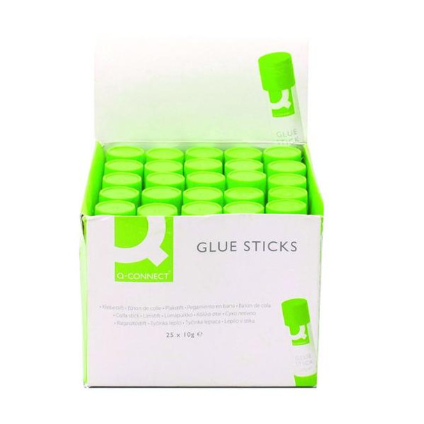 Pack of 25 Q-Connect Glue Stick 10g