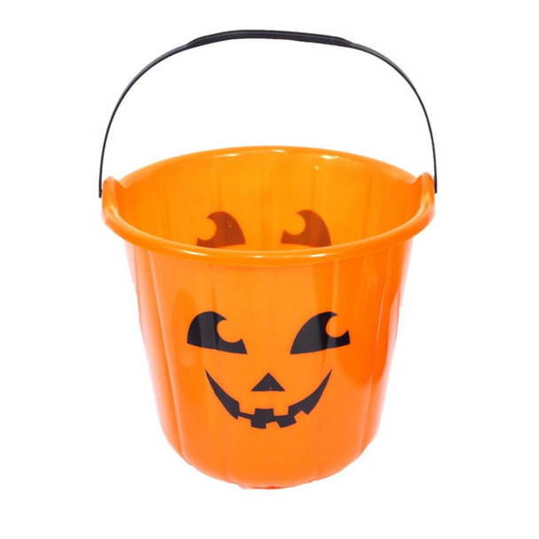 Pack of 12 Pumpkin Trick or Treat Buckets