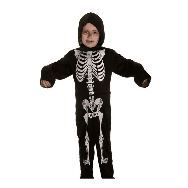 Child Skeleton Fancy Dress Costume 7-9 Years Old