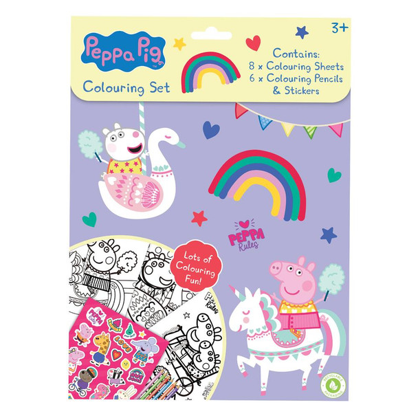 Colouring Set Peppa Pig 