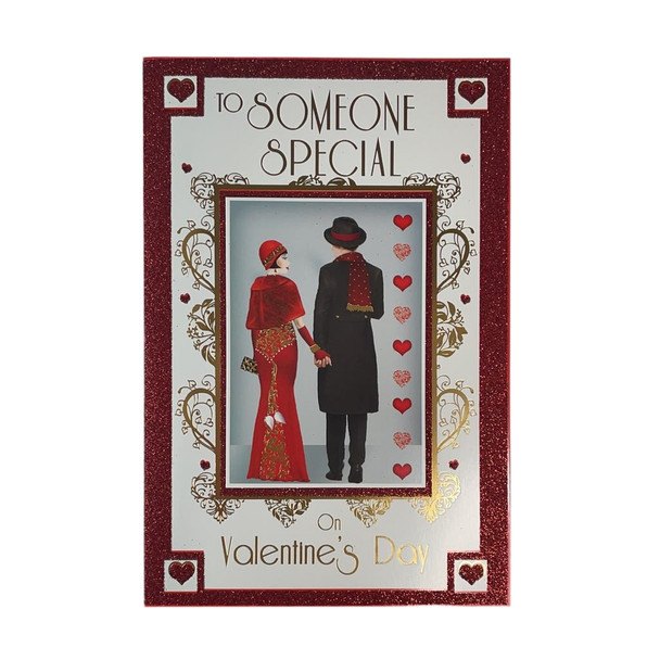 To Someone Special Couple Holding Hands Design Valentine's Day Card