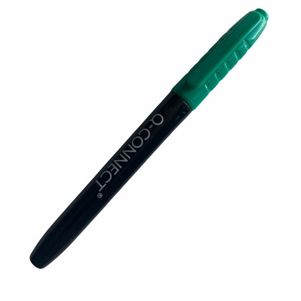 Q Connect Green Fine Permanent Marker